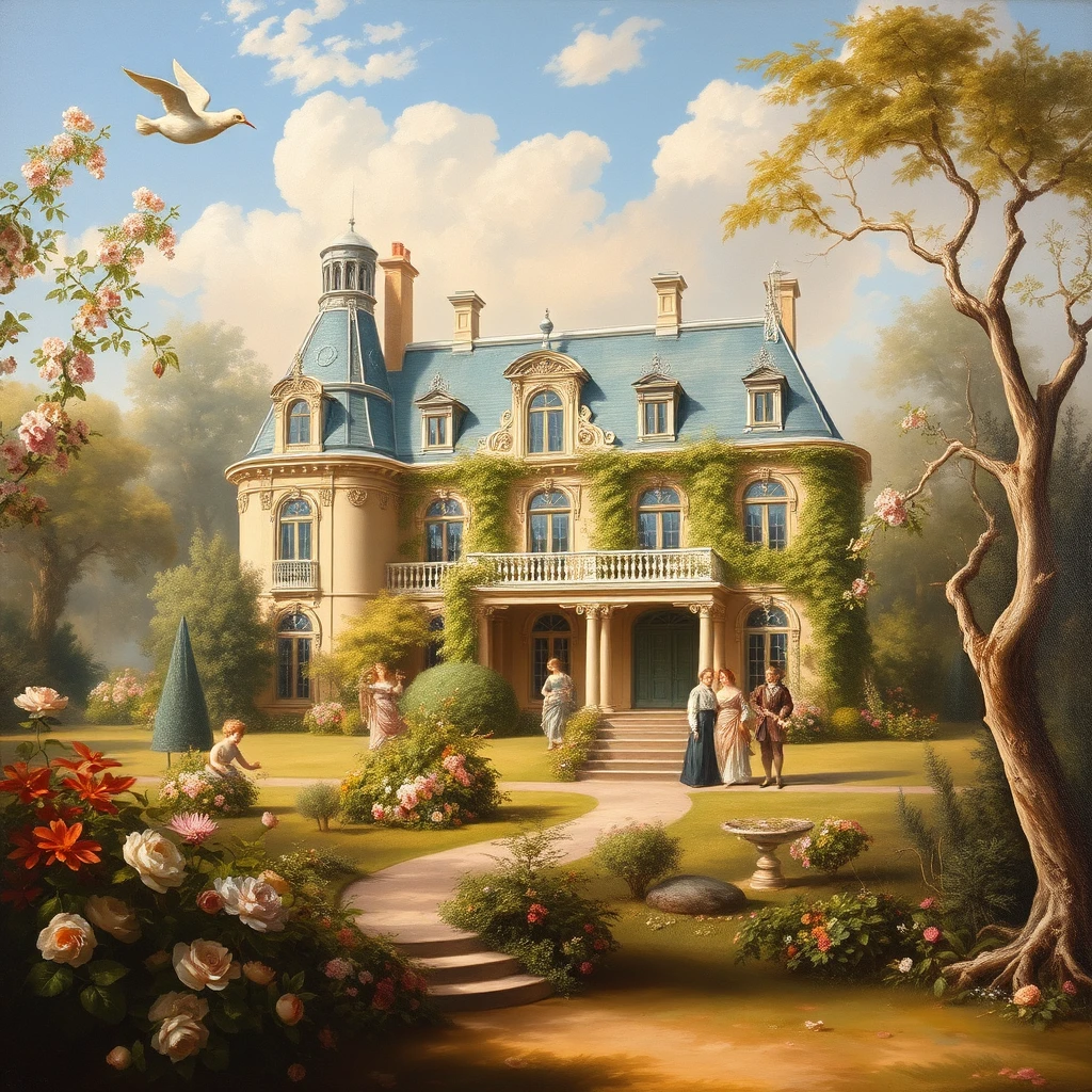 A house.