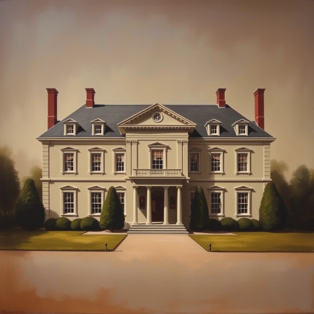 A house.