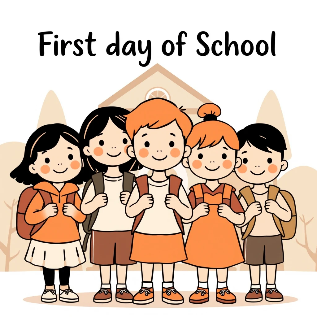 First day of school.