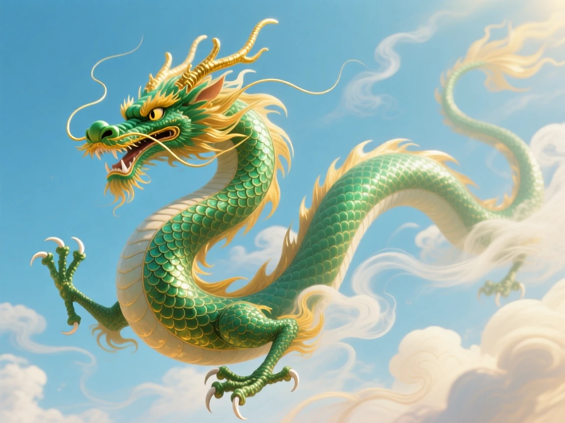 A Chinese dragon