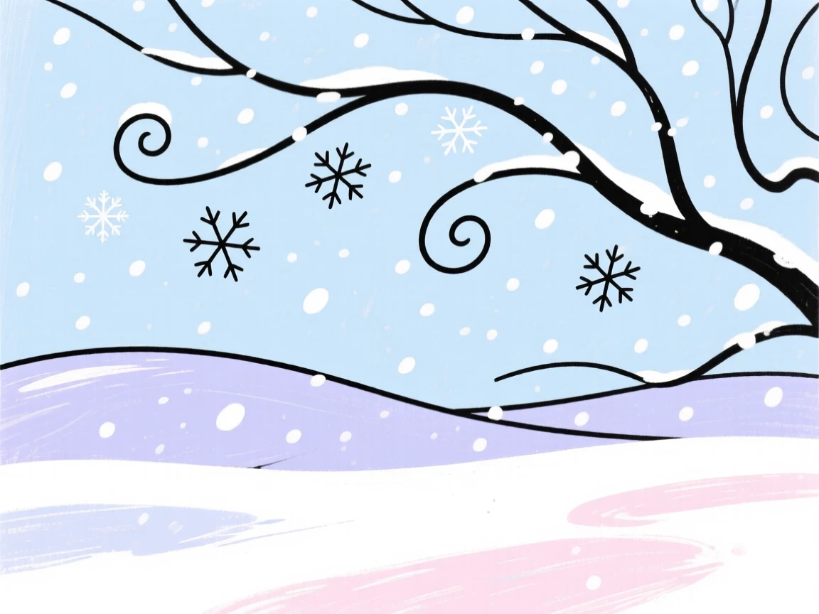 Snowing