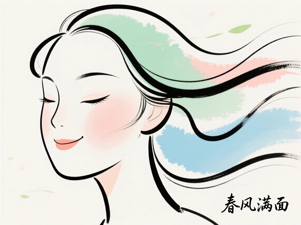 春风满面