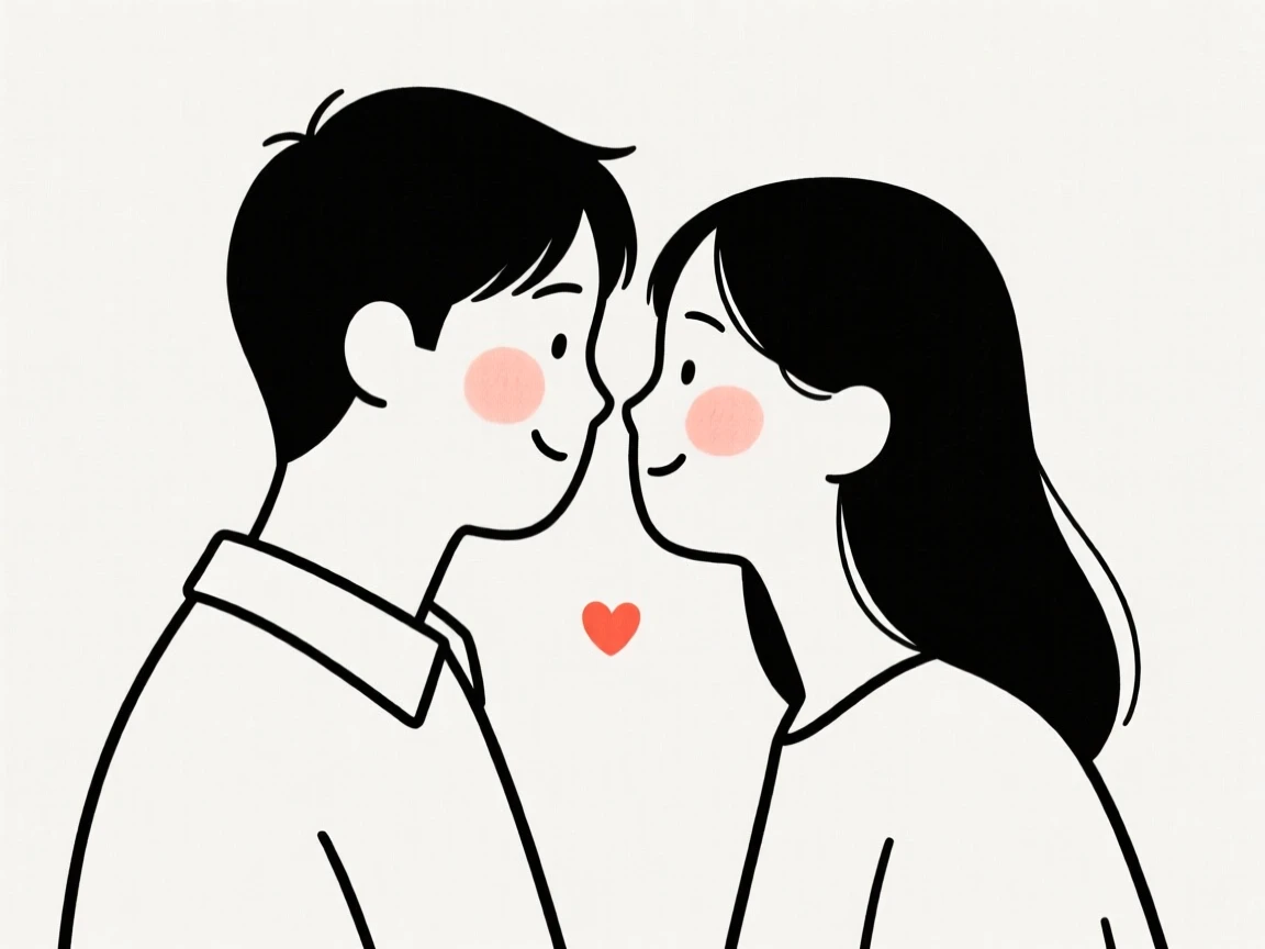 A couple in love