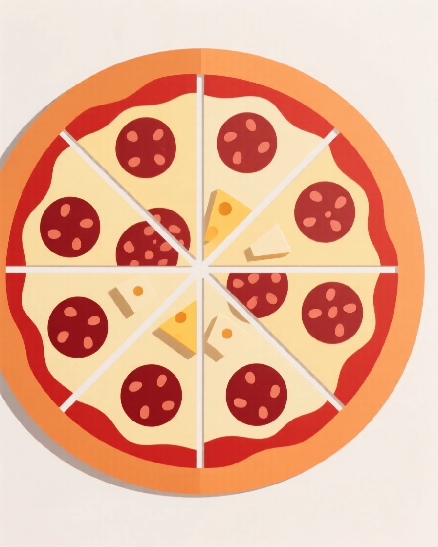 A pizza fresh out of the oven