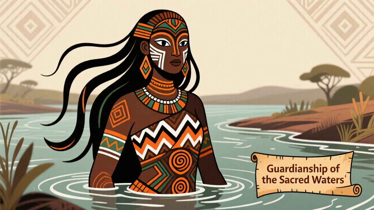 A legendary river goddess appearing only to those who are pure of heart.