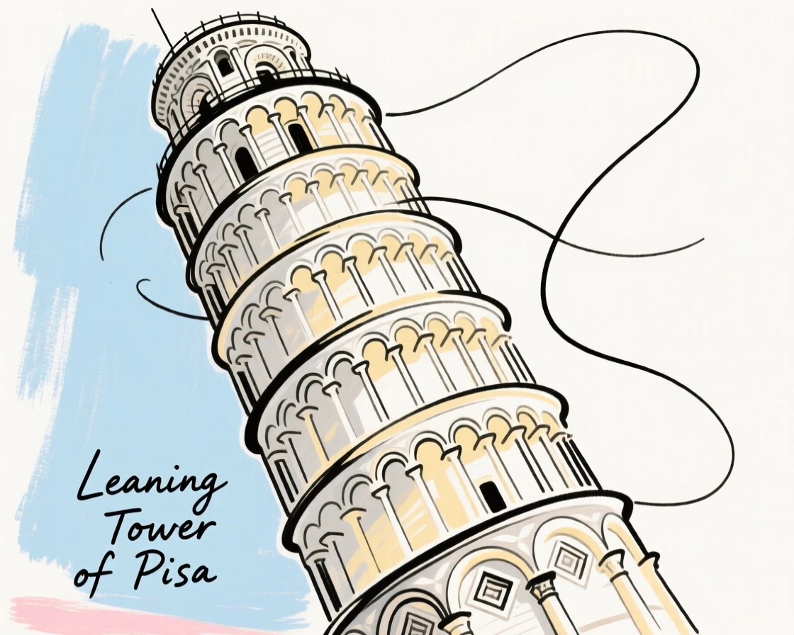 The Leaning Tower of Pisa