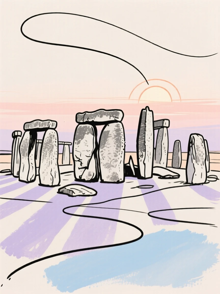 Stonehenge at dawn