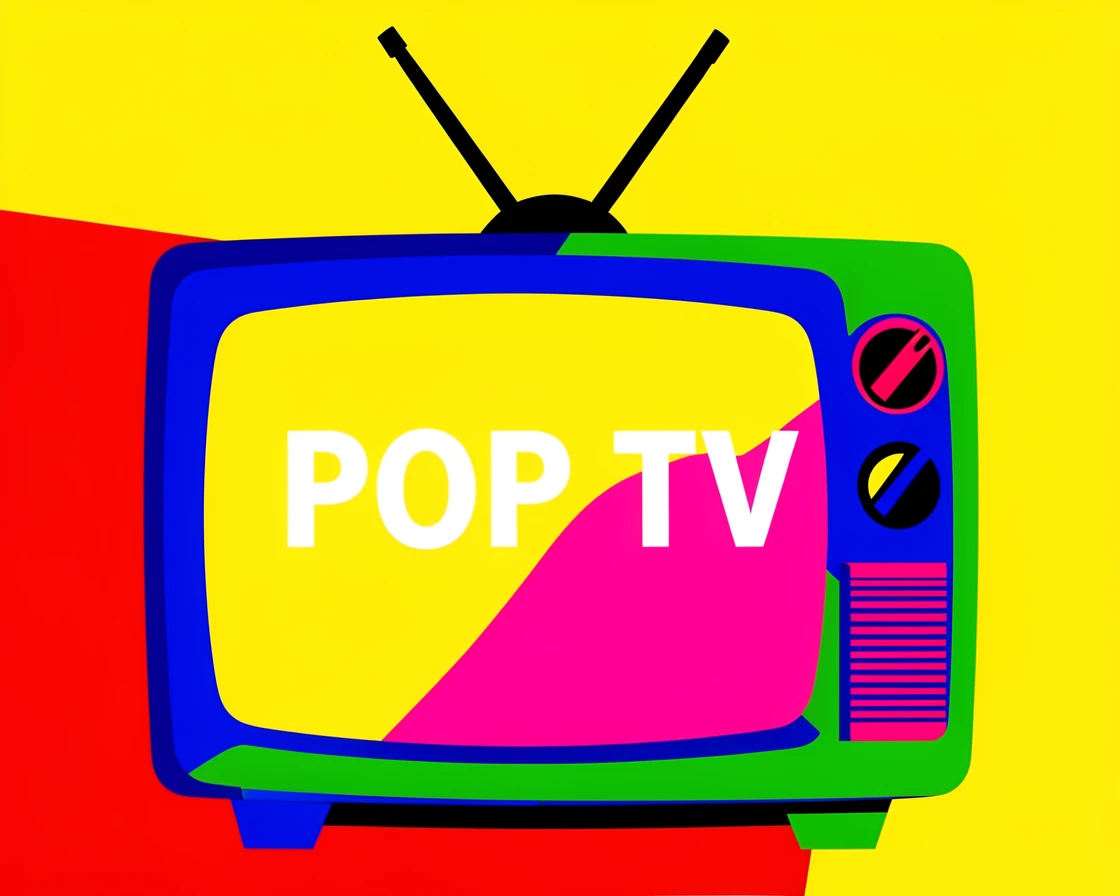 Retro television with rabbit ear antennas