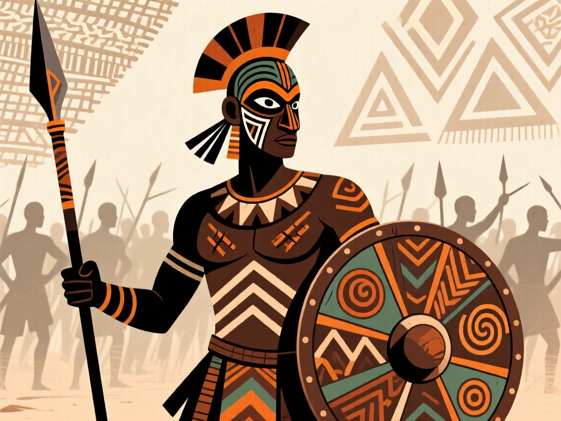 A legendary warrior who defeated a horde of invaders single-handedly.