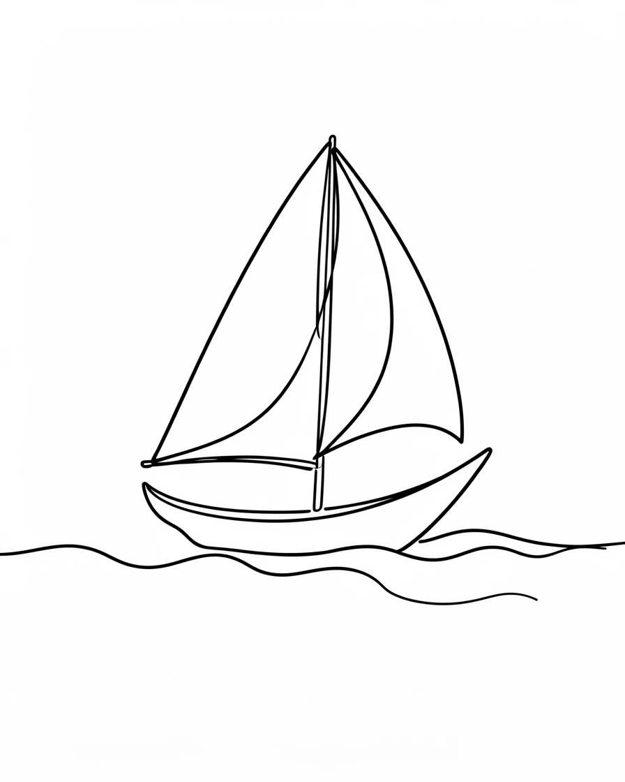 An Egyptian felucca boat sailing gently along the Nile River