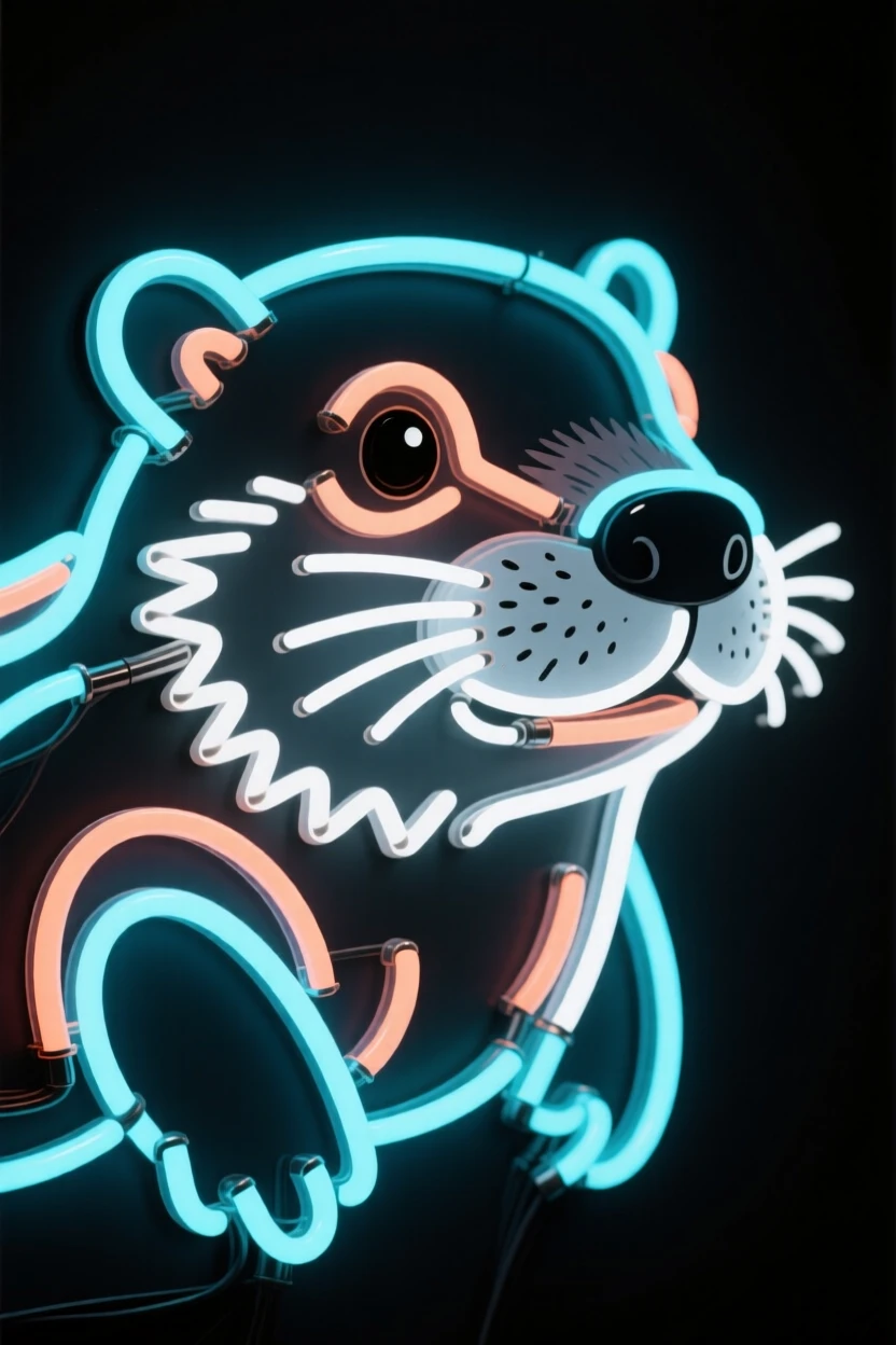 A close-up portrait of a platypus with a curious, alert expression.