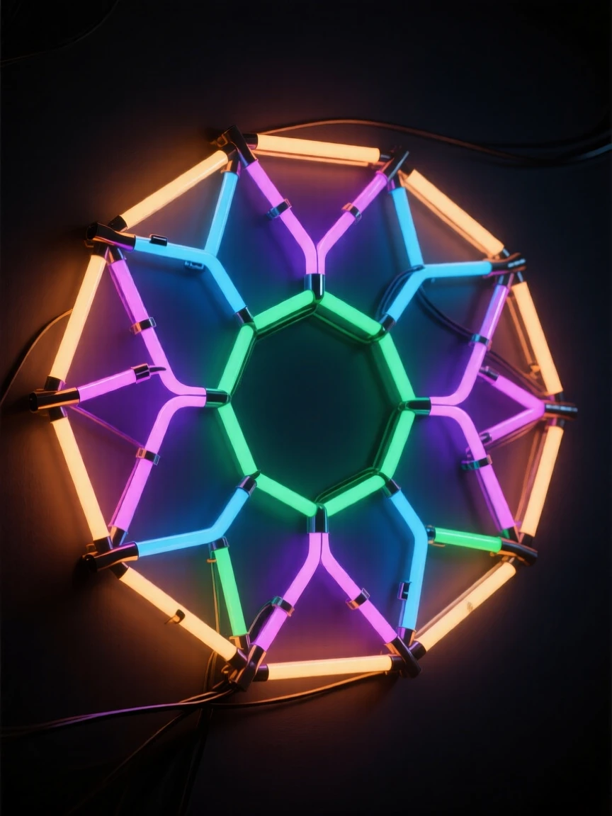A honeycomb structure branching outward into an intricate lattice.