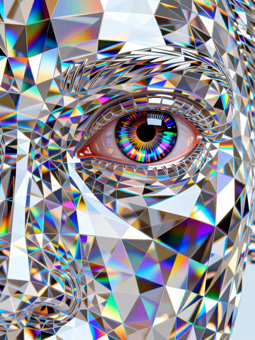A close-up portrait of intensely focused eyes during a chess tournament.