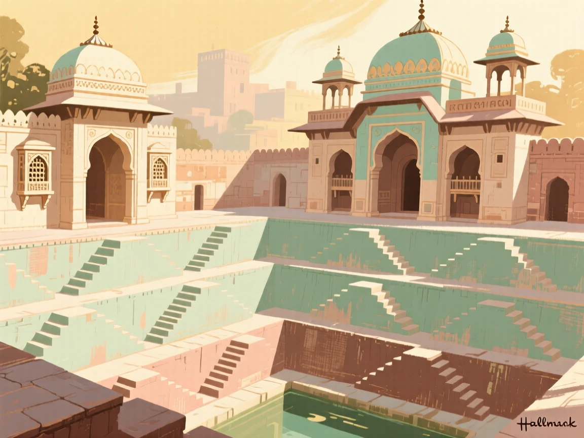 The stepwells and palaces of an ancient Indian city