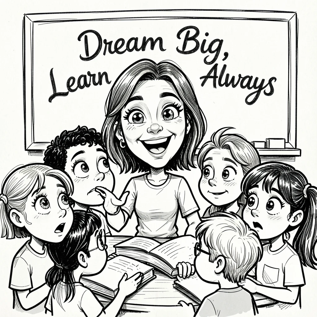 [Inspirational & Emotional Scenes] Touching, uplifting scene of a teacher inspiring a classroom of wide-eyed students, evoking deep emotion