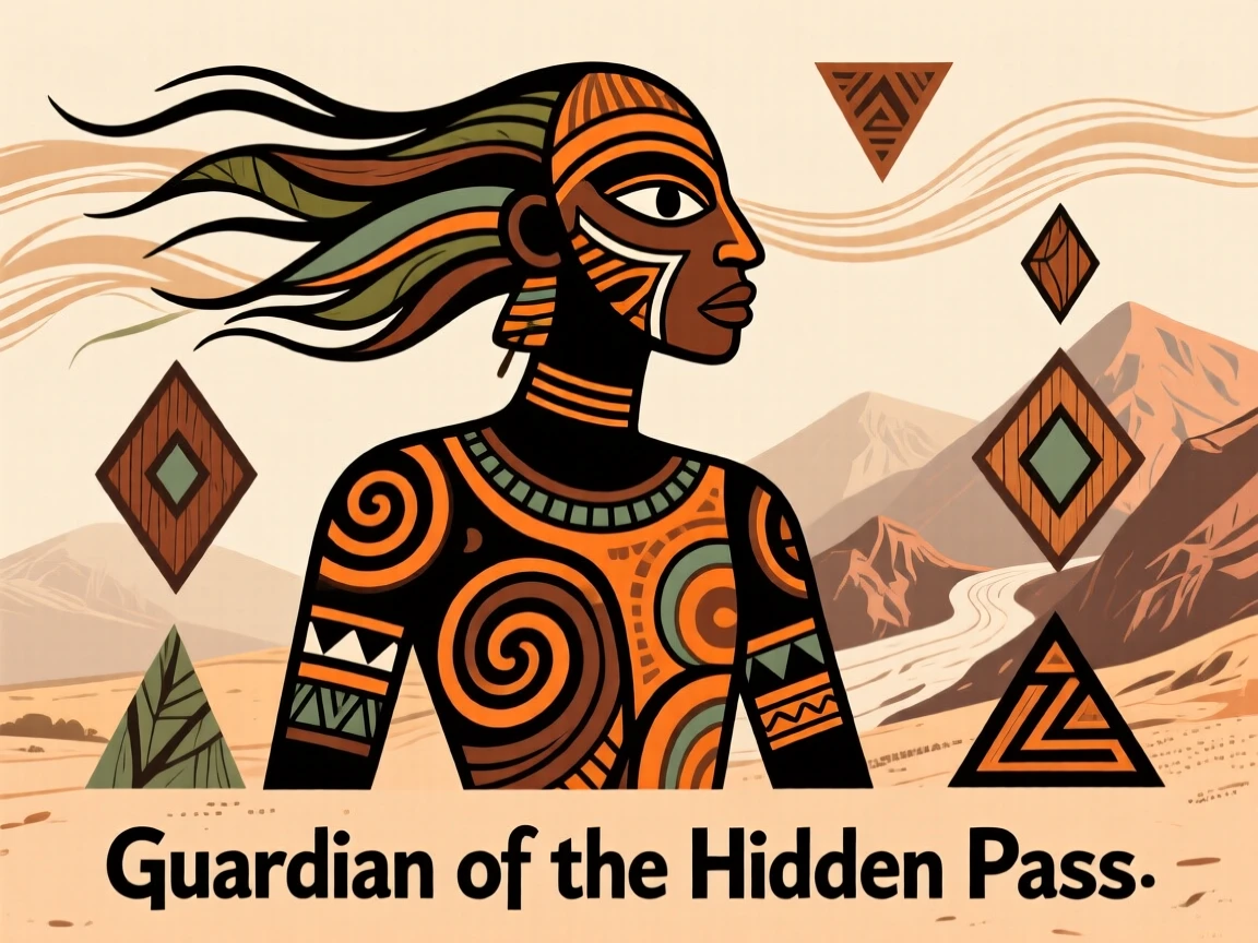 A spirit of the wind believed to guard a hidden mountain pass.