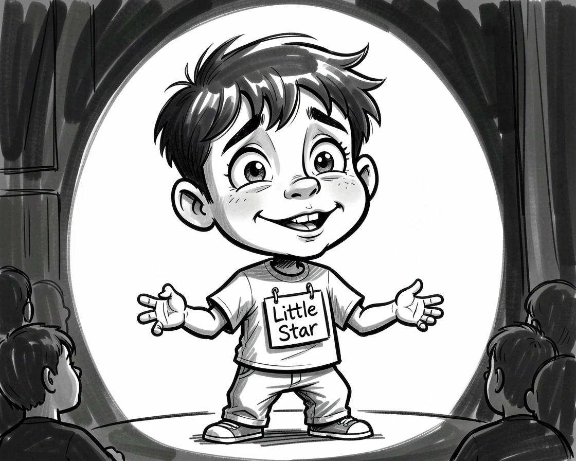 [Inspirational & Emotional Scenes] Touching, uplifting scene of a child overcoming stage fright to perform in a school play, evoking deep emotion