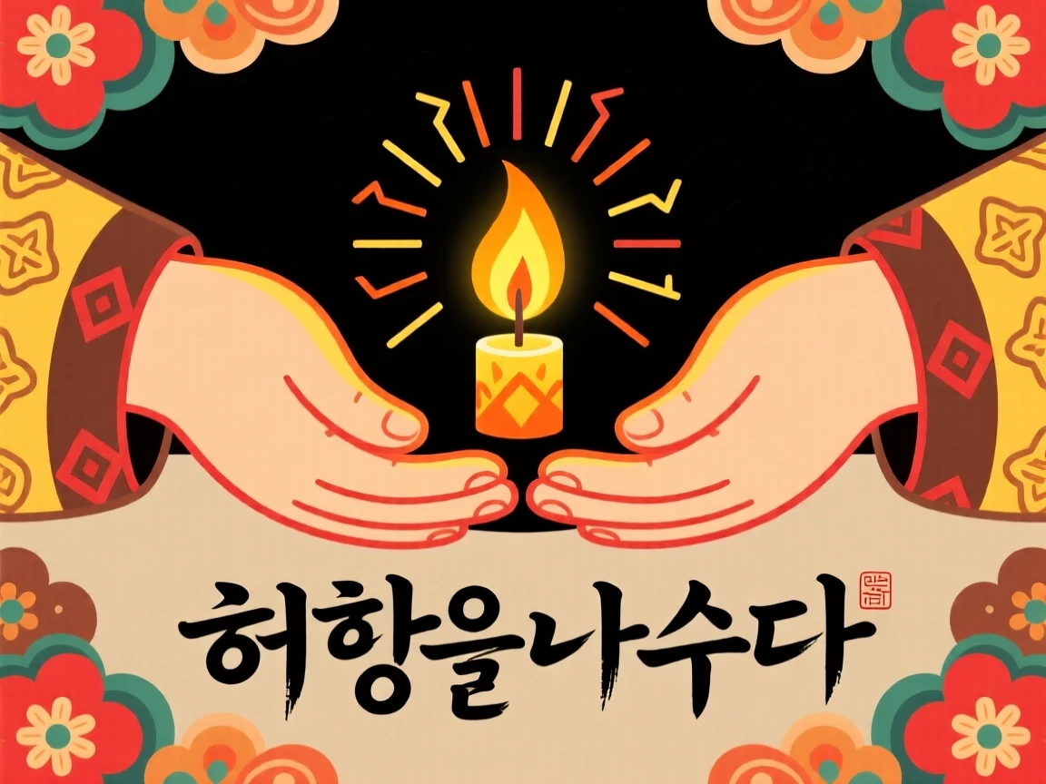 A pair of hands cupped around a small candle flame in the dark, symbolizing hope shared.