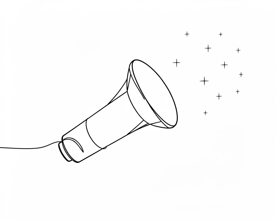 A distant space telescope drifting silently against a field of stars