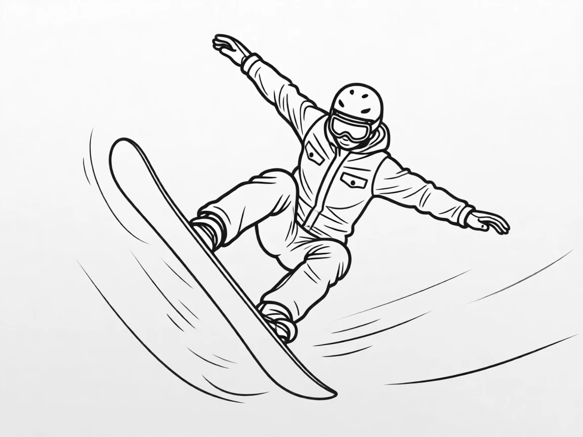 A snowboarder catching air off a jump