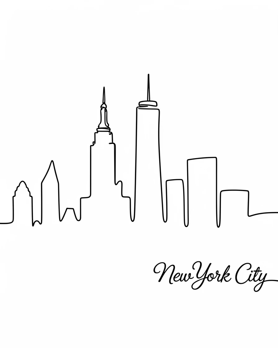 A New York City skyline