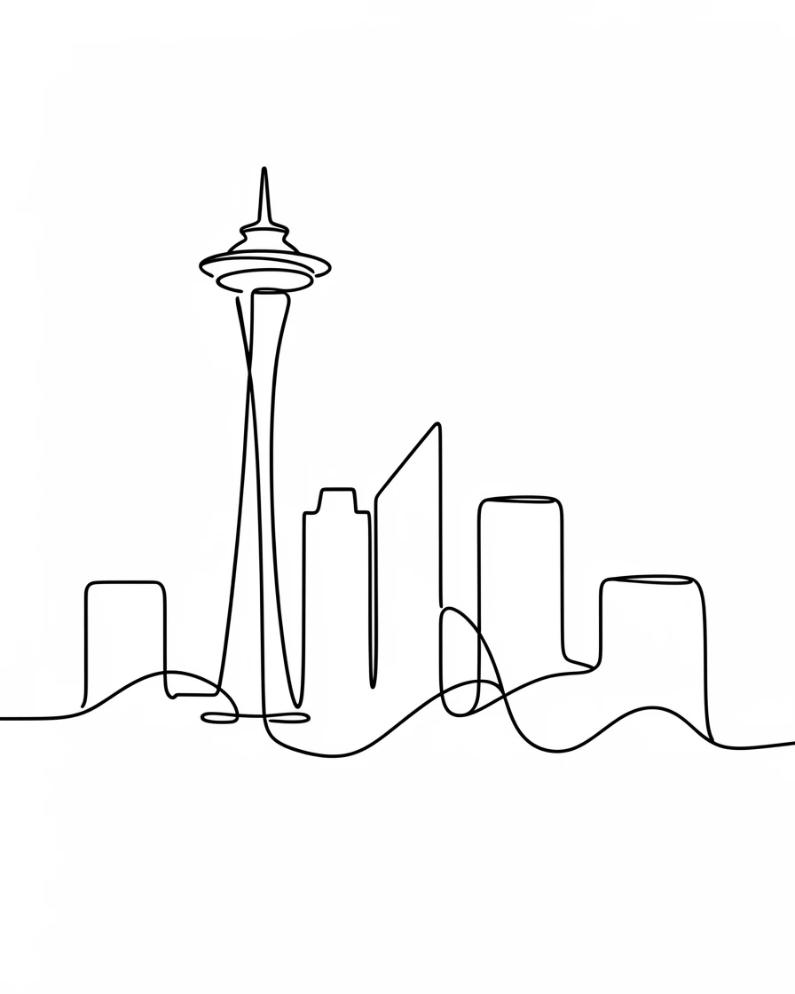 A Seattle skyline