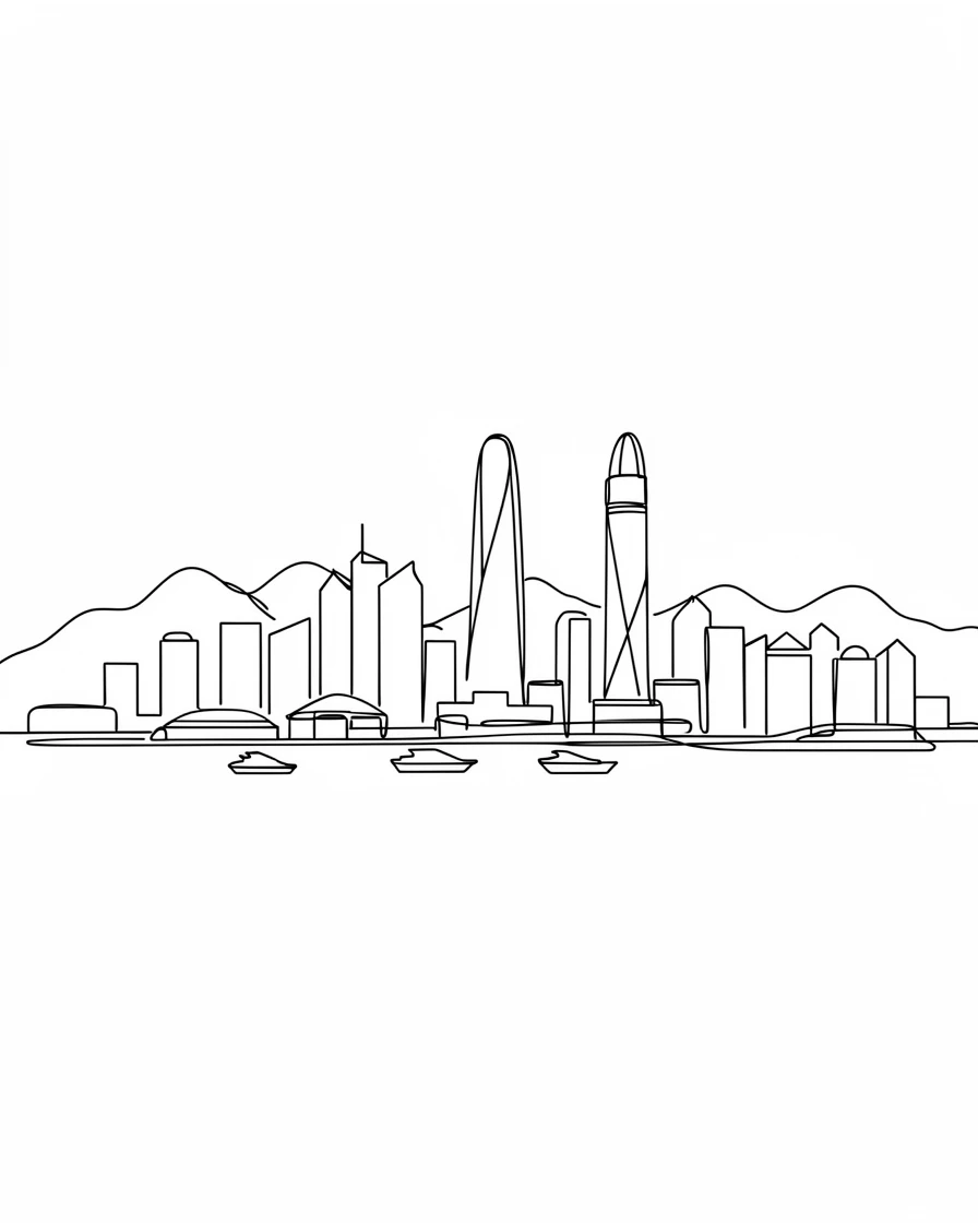 Hong Kong skyline