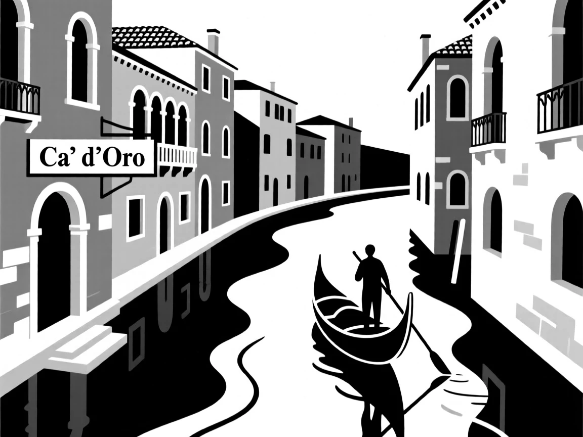 A Venetian canal lined with historic buildings.
