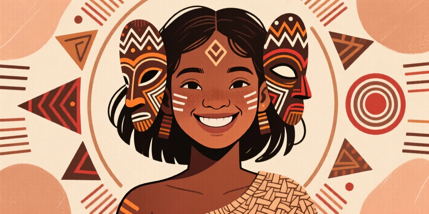 A teenage girl smiling warmly at the camera.