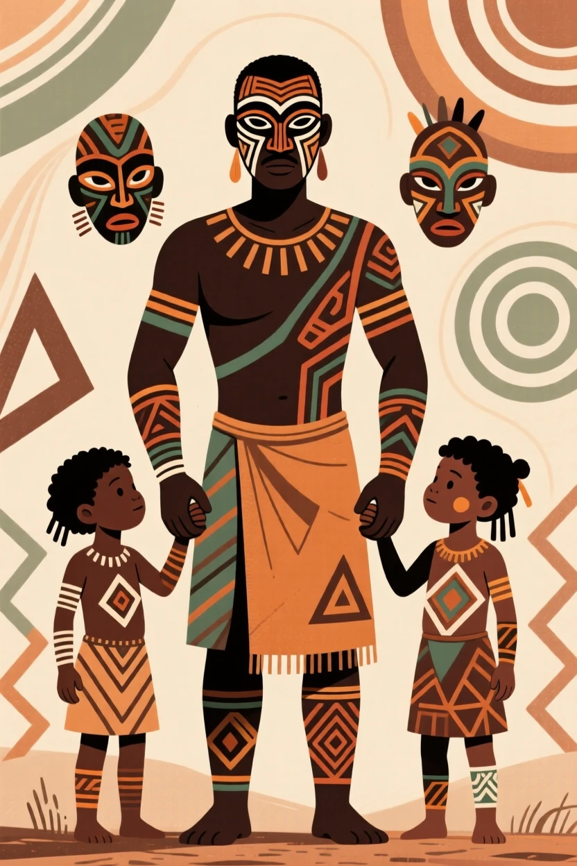 A father and his grown children supporting one another through a difficult season.