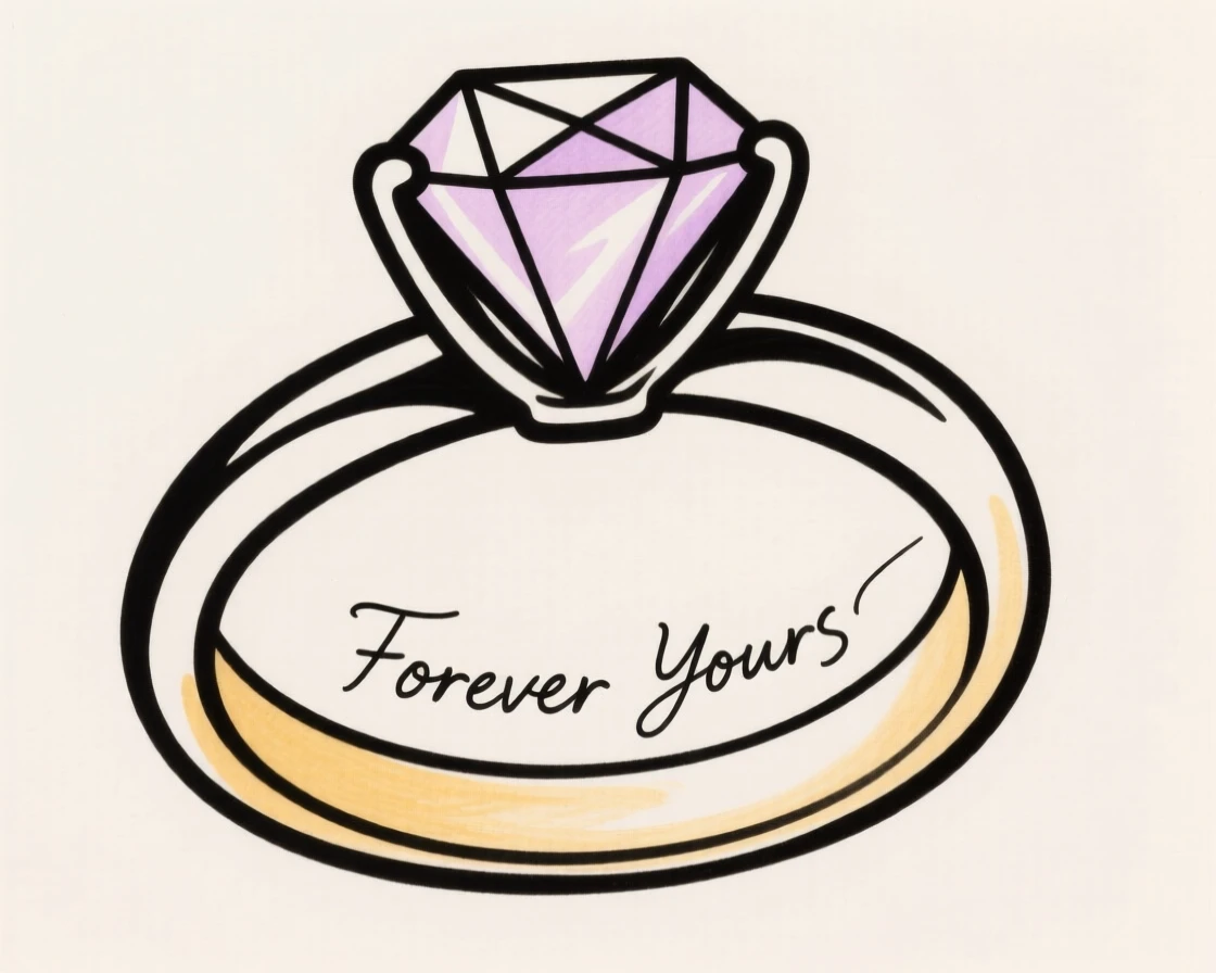 A diamond ring close-up