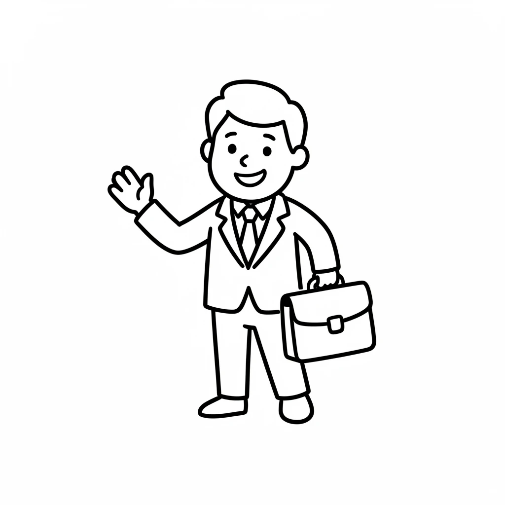 a salesman