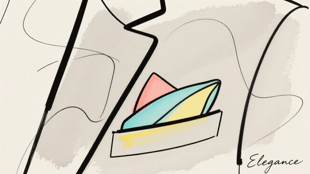 A pocket square folded in a blazer
