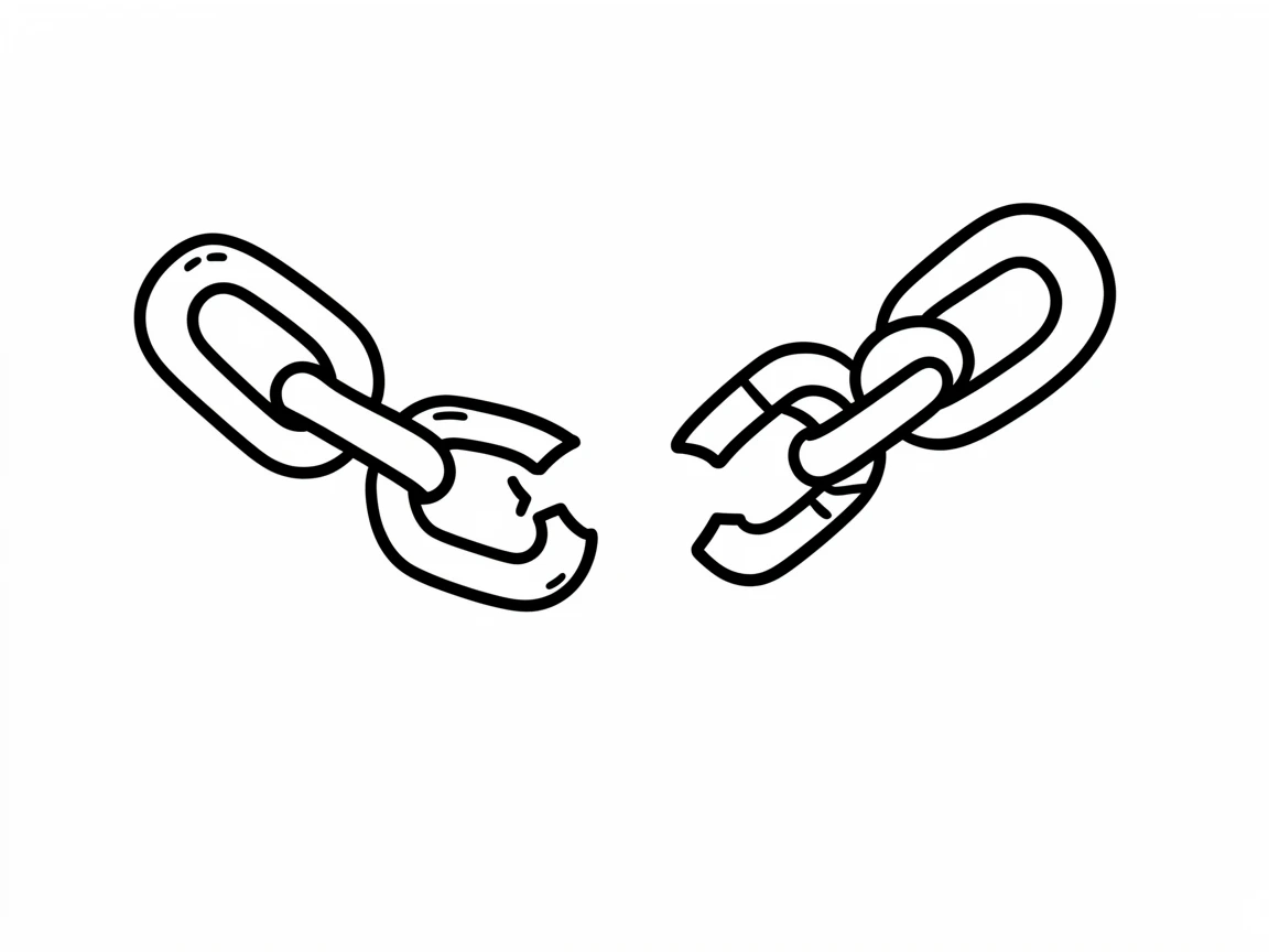 Broken chain