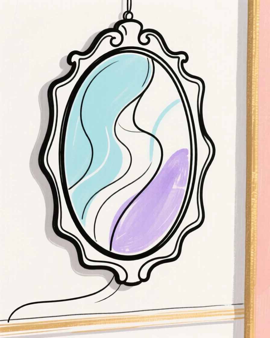 A magic mirror on a wall