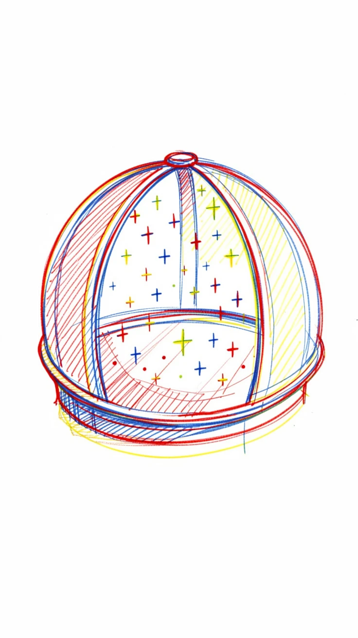 A telescope dome opening slowly to reveal a star-filled sky