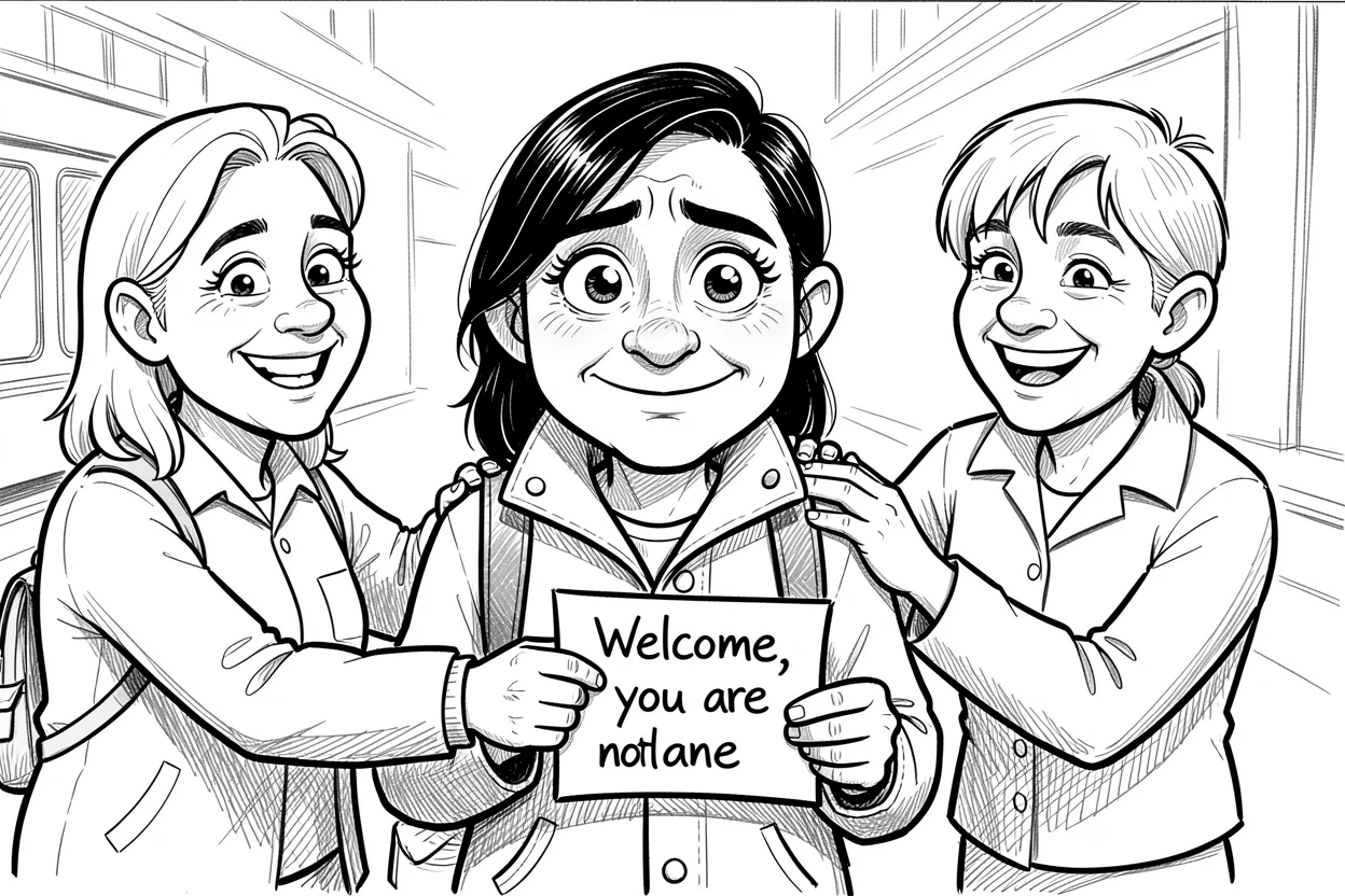 [Inspirational & Emotional Scenes] Touching, uplifting scene of a courageous new immigrant receiving unexpected support from strangers, evoking deep emotion