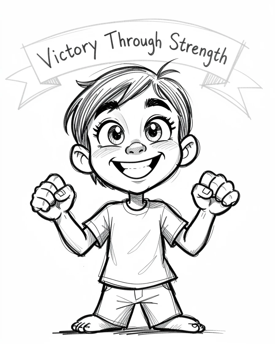 [Inspirational & Emotional Scenes] Touching, uplifting scene of a grateful foster child standing proud after a hard-won victory, evoking deep emotion