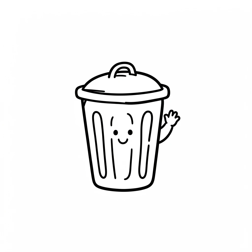 trash can (delete icon)