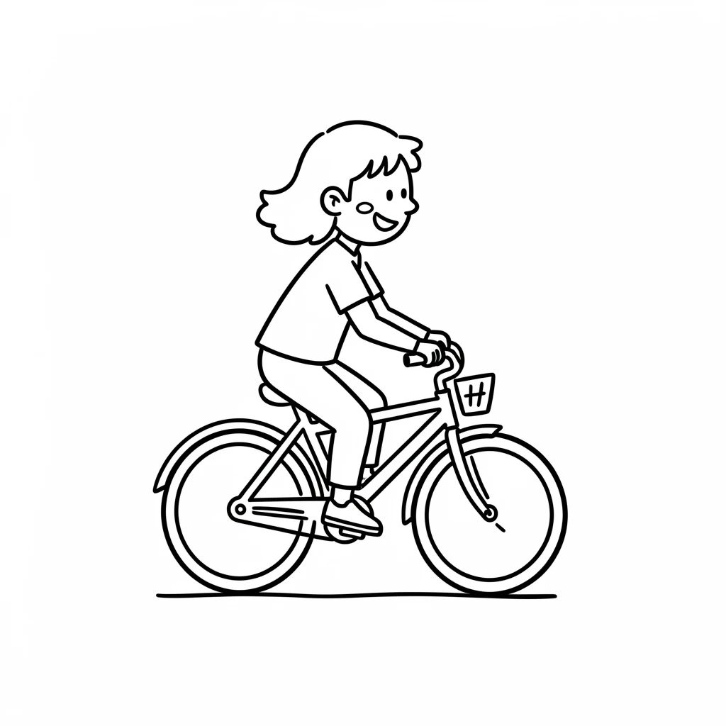 biking