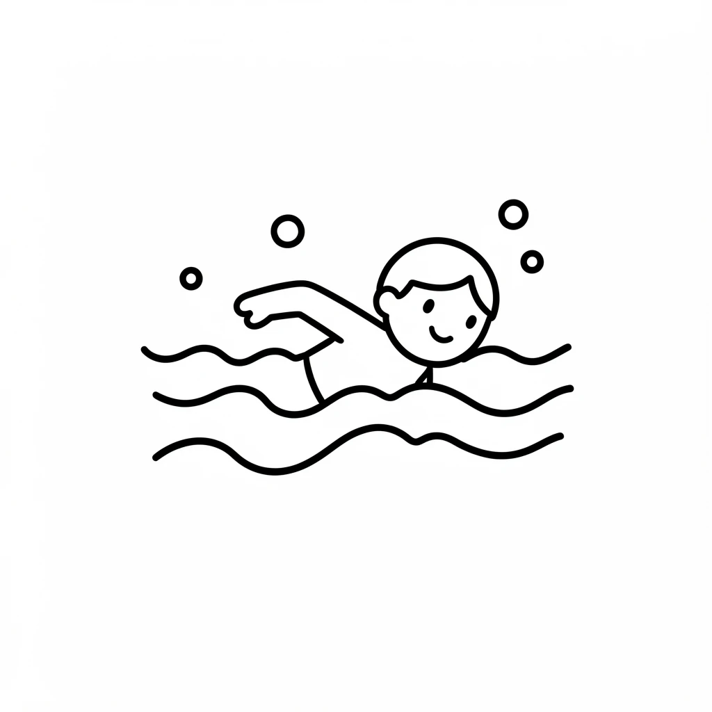 swimming