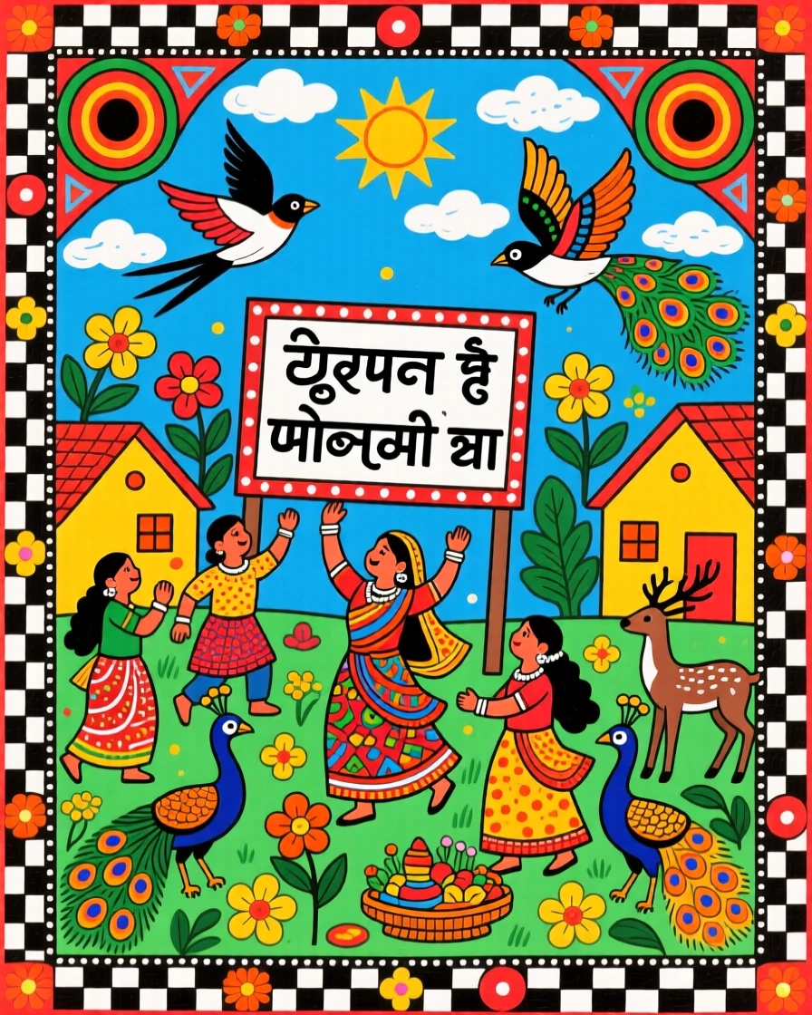 A village celebrating the return of migrating birds each spring.