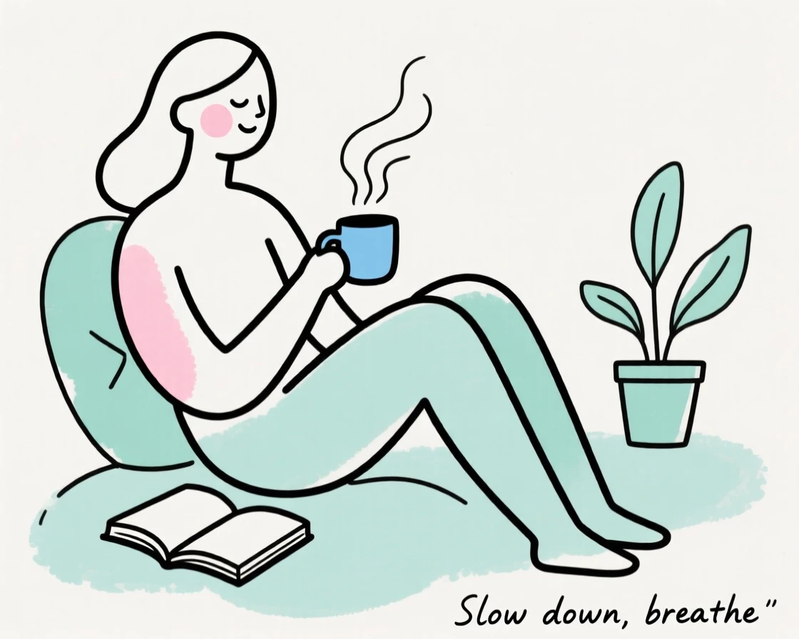 A self-care Sunday morning routine